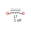 Inductor on core