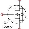 PMOS w/diode